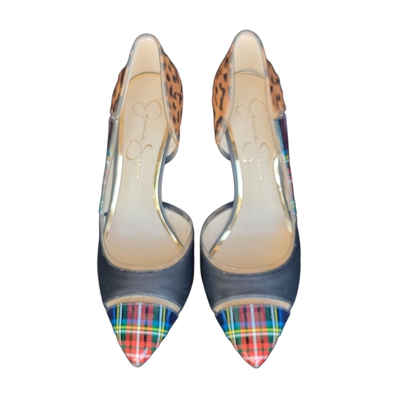Jessica Simpson Paeryn D'Orsay‎ Pump Heels Womens Size 8.5 - Picture 2 of 7